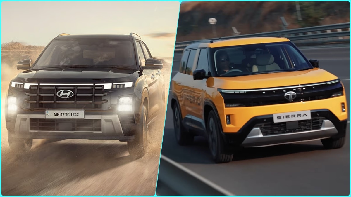 Tata Sierra vs Hyundai Creta Comparison