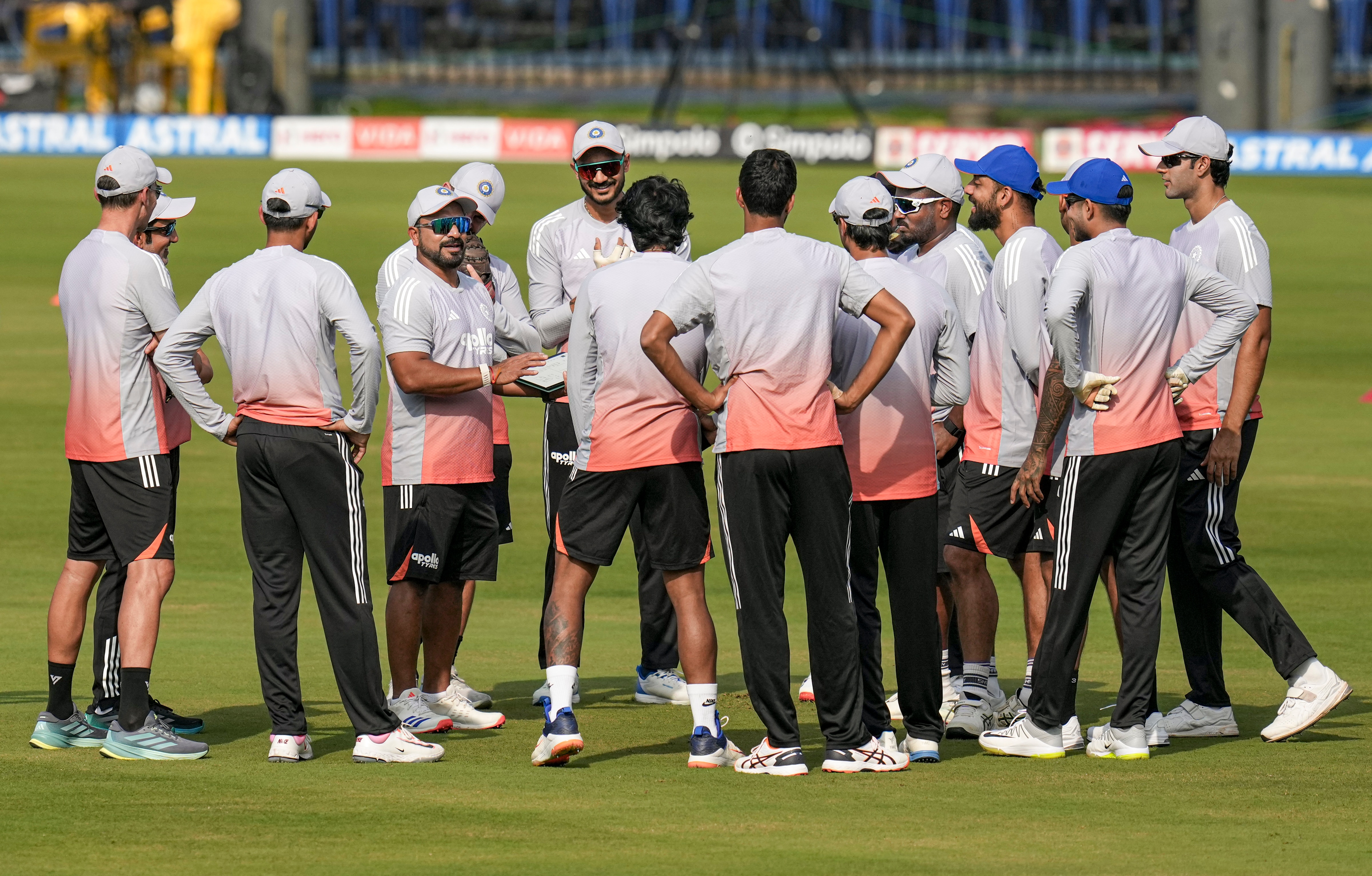 Team India Cuttack practice session