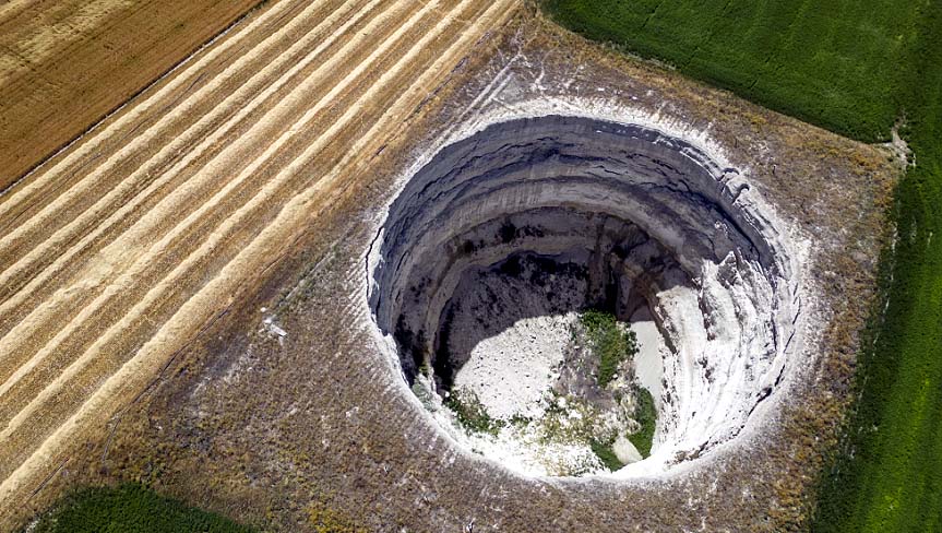 Turkey 700 Sinkholes