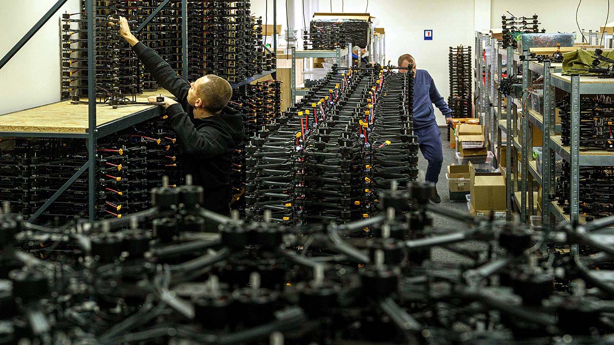 Ukraine Cheap Drones