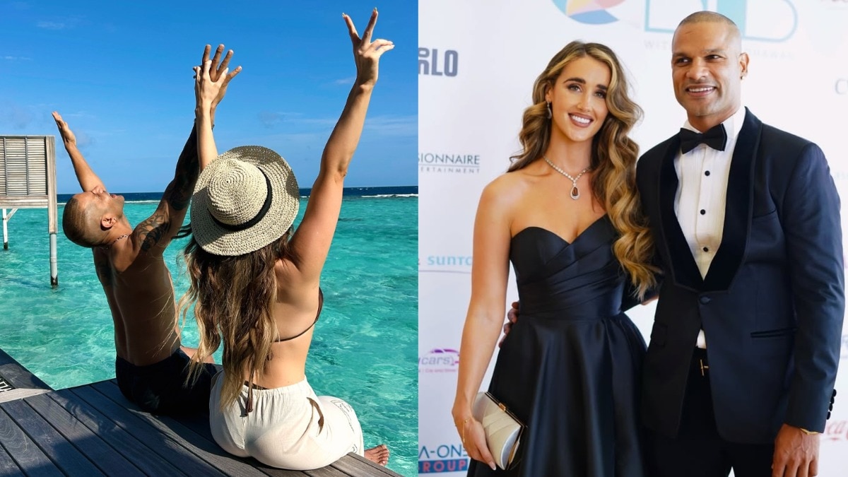 Sophie Shine and Shikhar Dhawan's love story