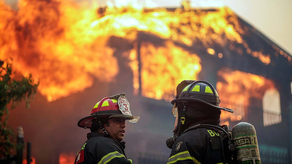Chile wildfire