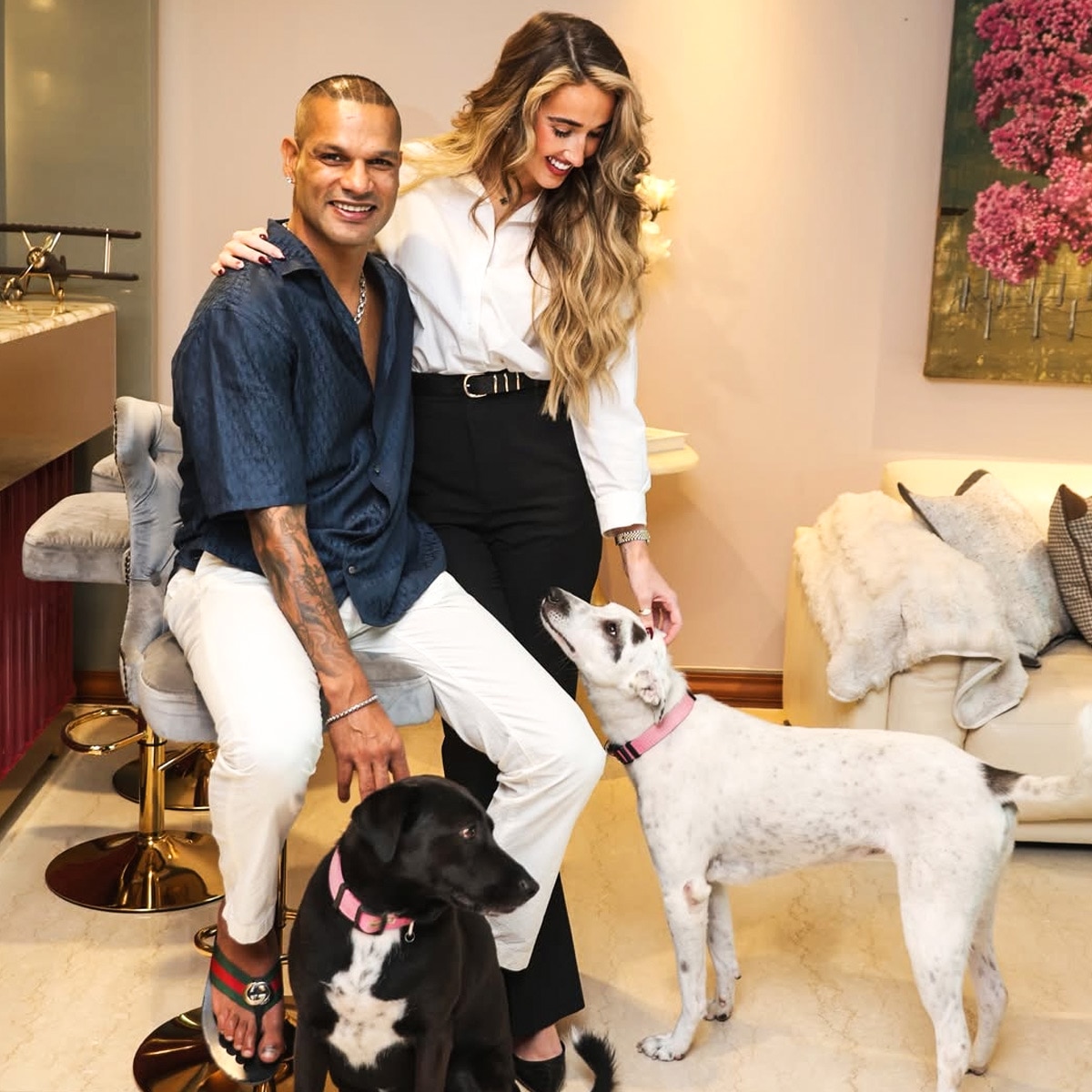  shikhar Dhawan girlfriend sophie shine