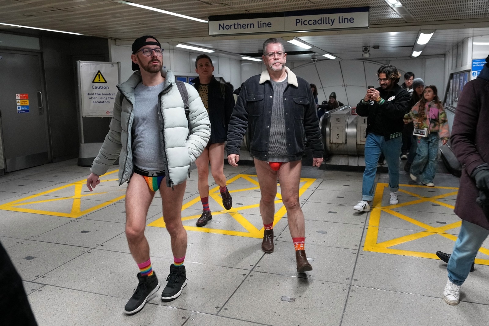 No Trousers Tube Ride London