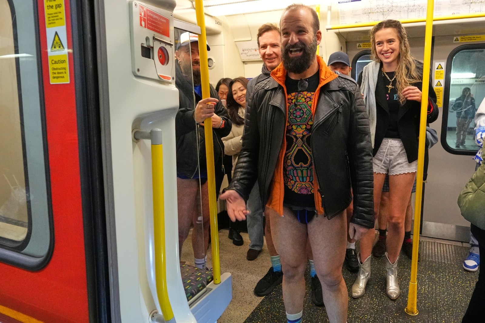 No Trousers Tube Ride London