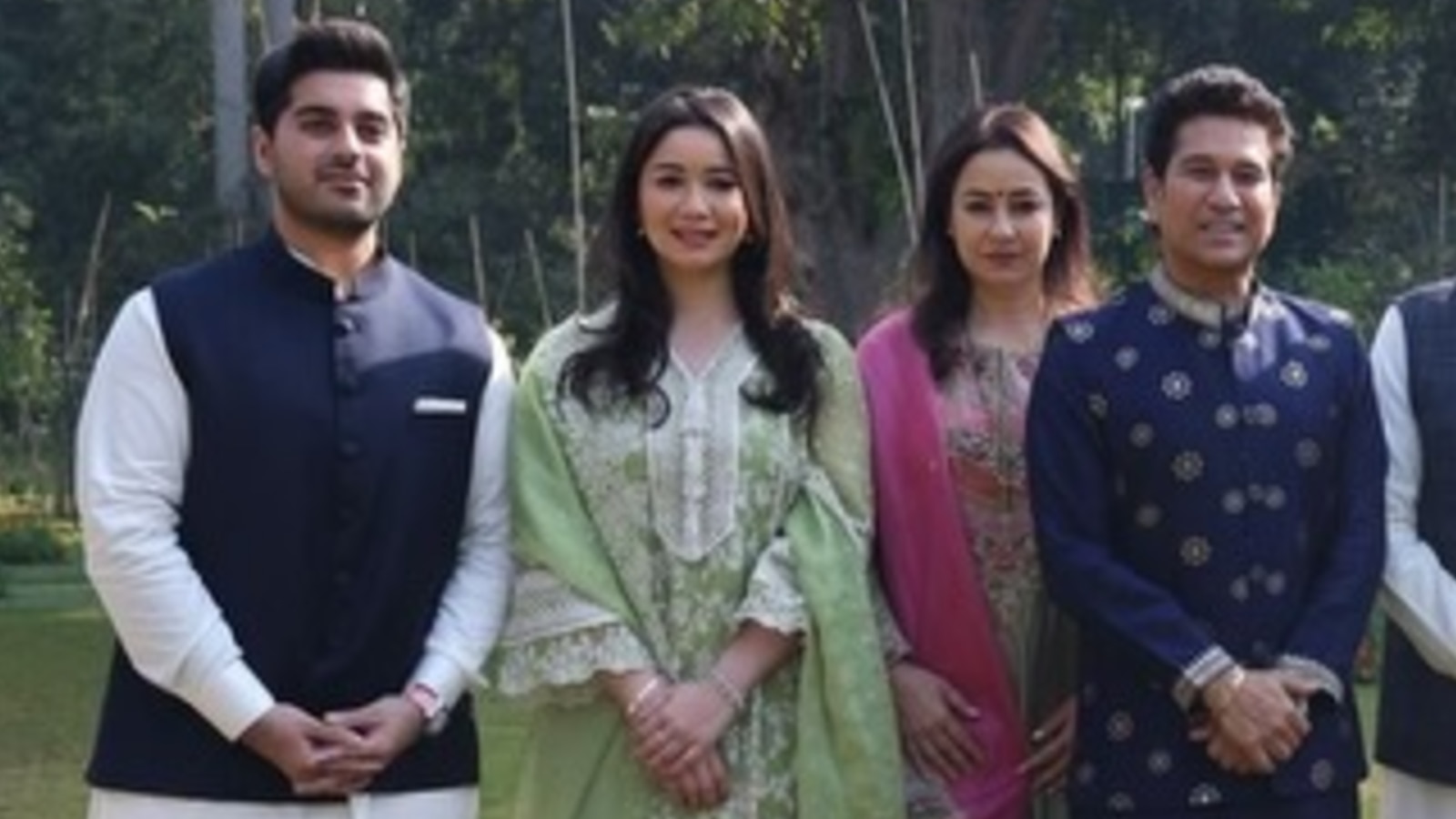 ArjunTendulkar Saaniya's wedding