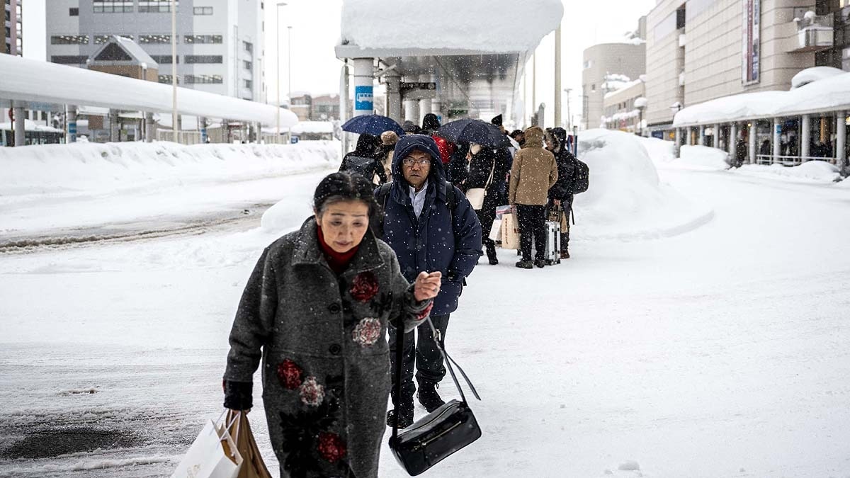 Japan Record Snowfall