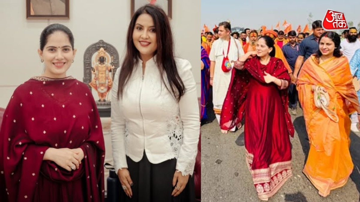 Jaya kishori amruta fadnavis meeting