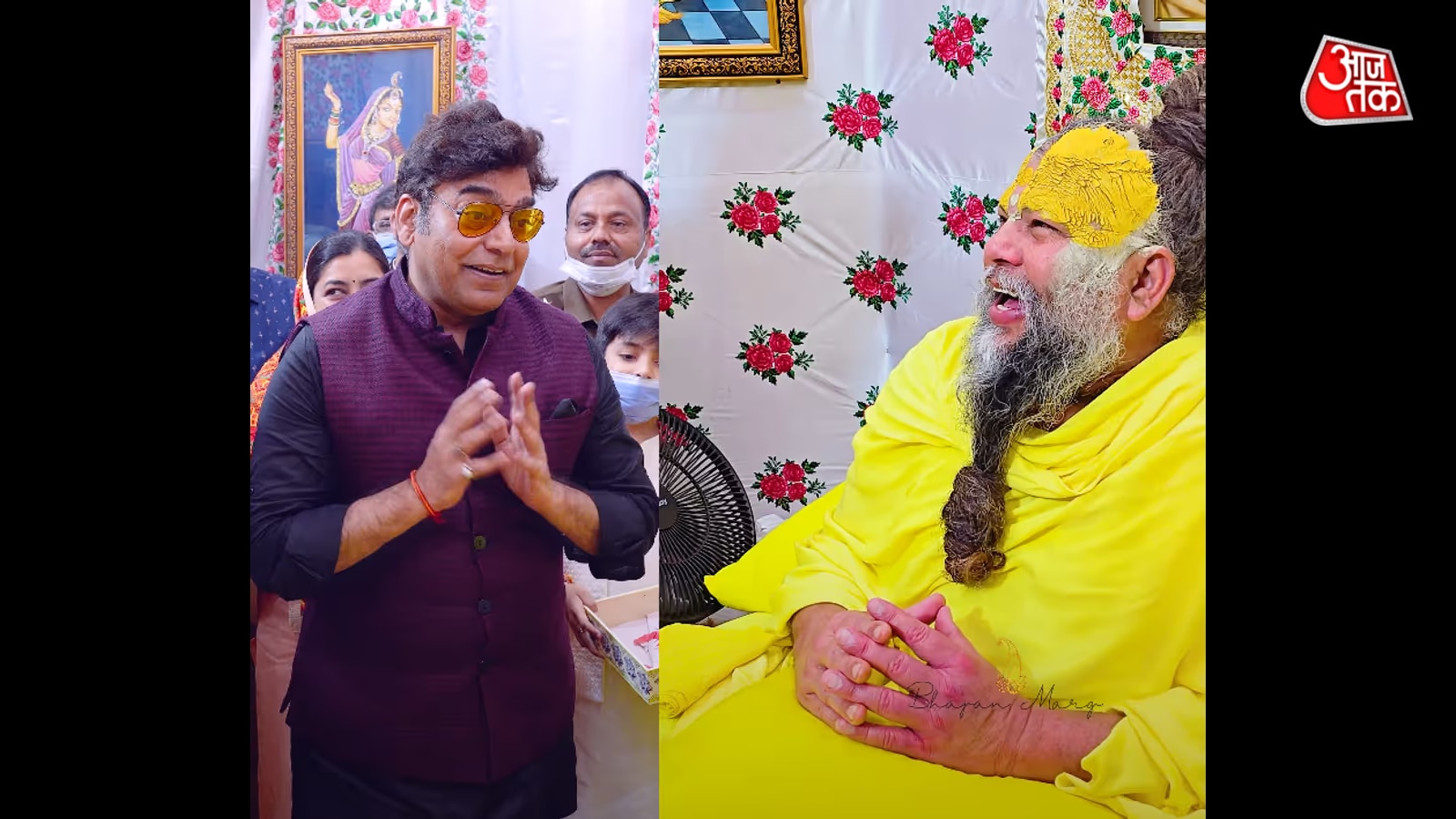 celebrities in premanand maharaj ashram