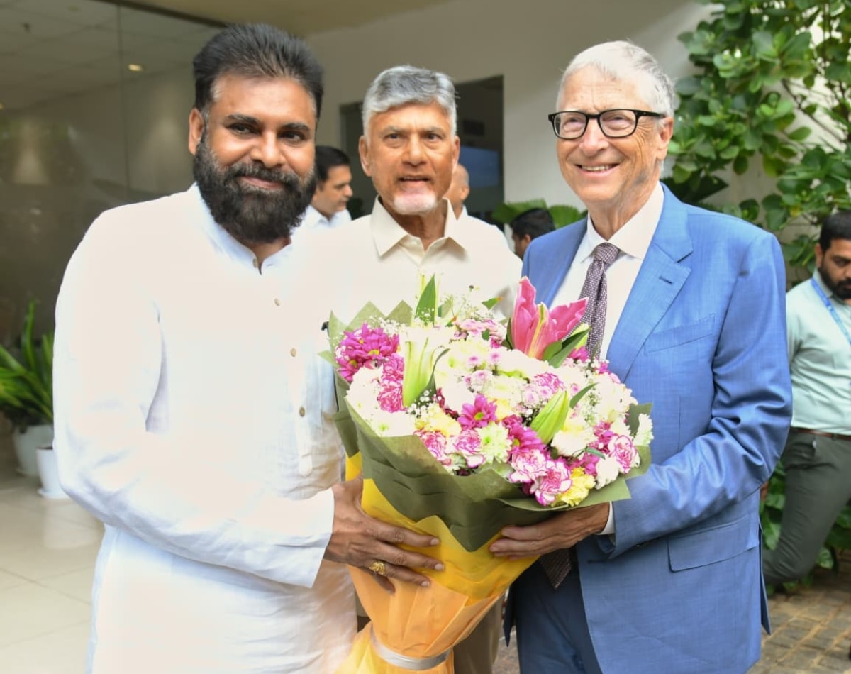 डिप्टी सीएम पवन कल्याण के साथ Gates