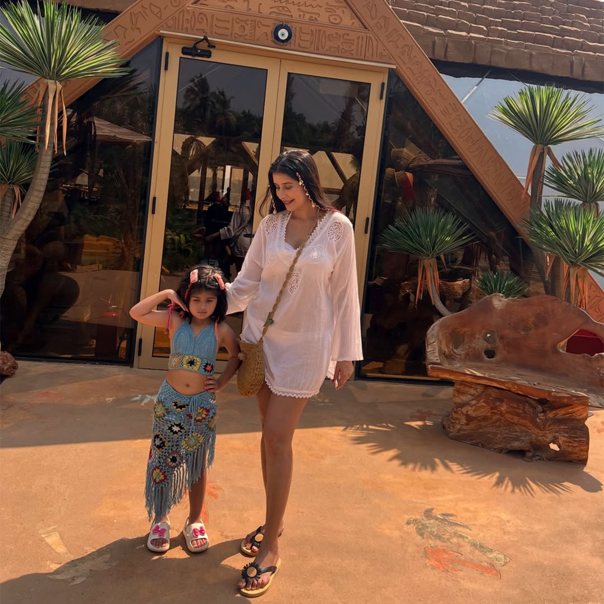 charu asopa enjoying goa vacation