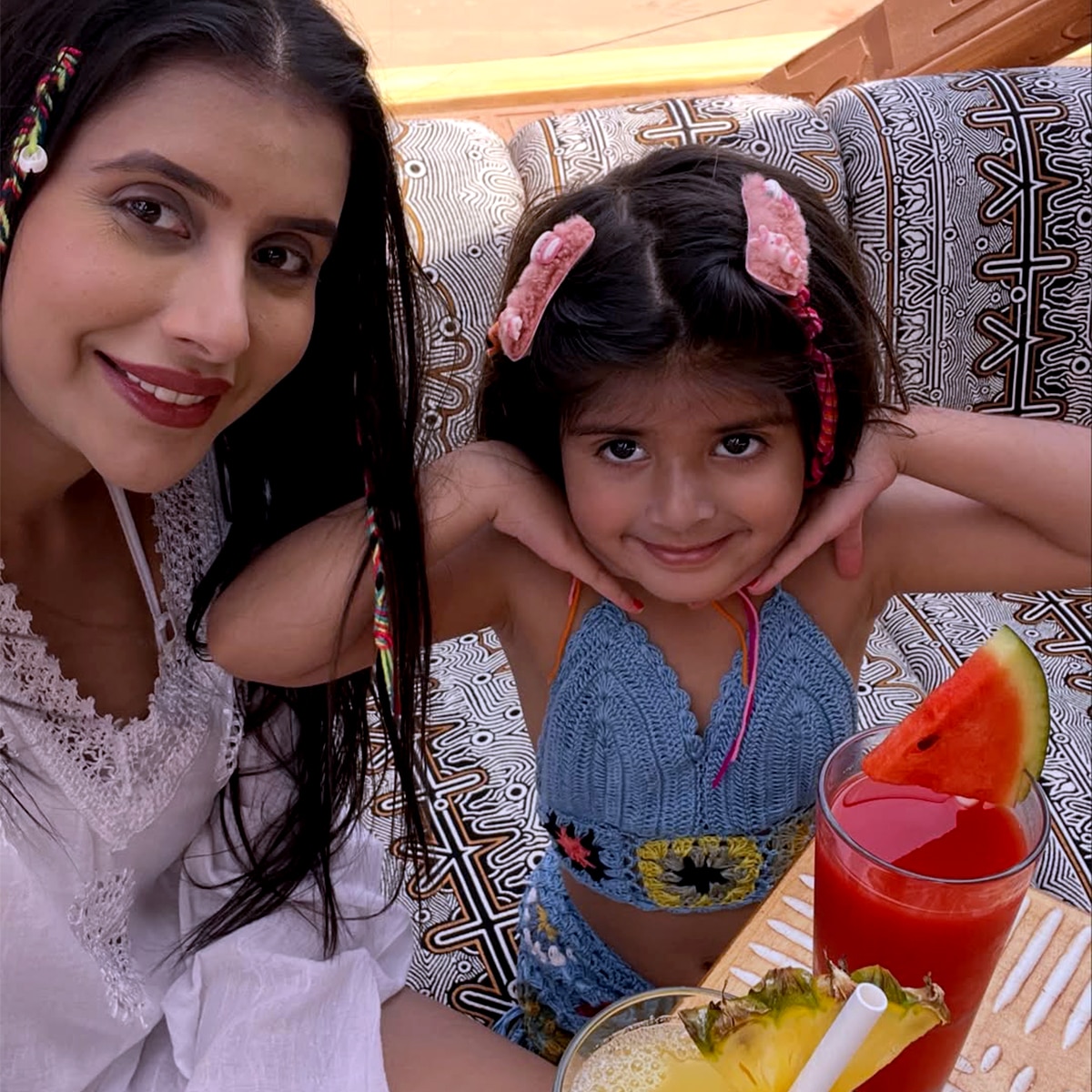 charu asopa enjoying goa vacation