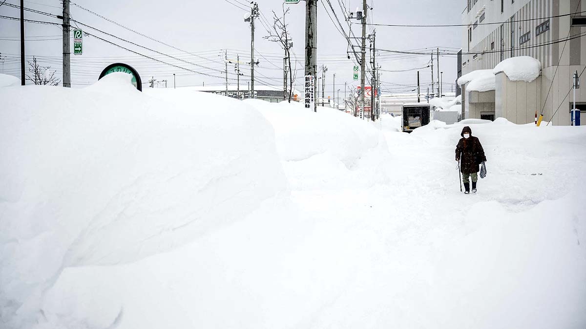 Japan Record Snowfall