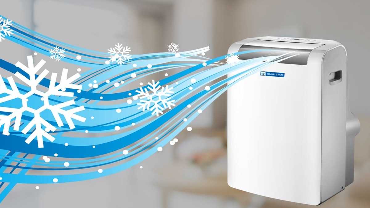 पोर्टेबल AC कितने में आता है? 