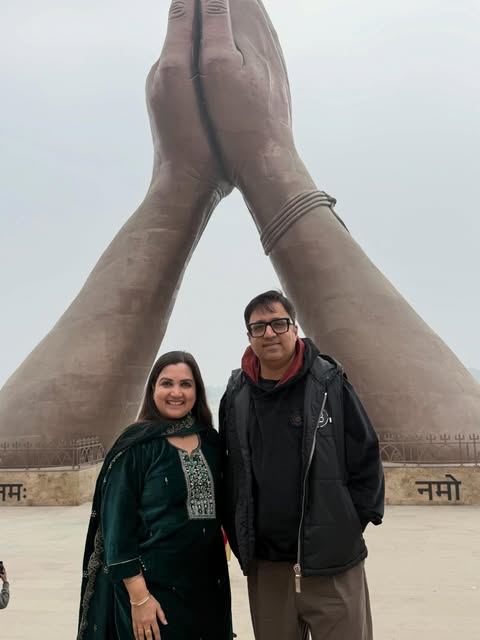 Ashneer Grover Banaras trip with wife Madhuri