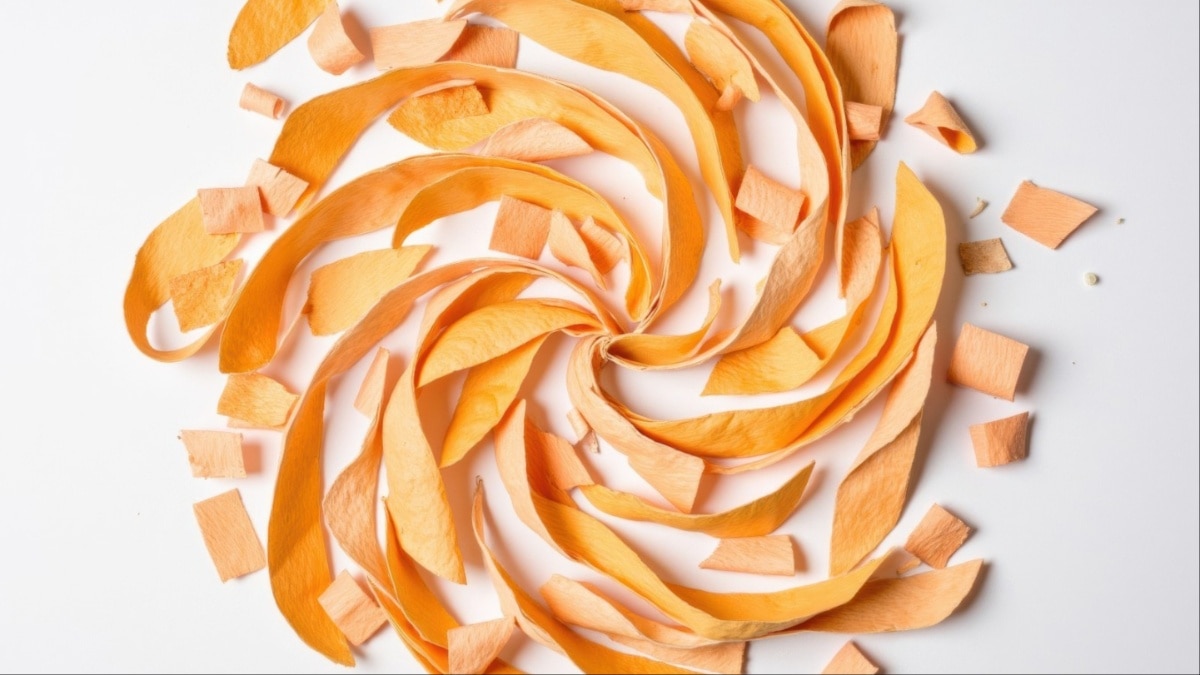 Sweet potato peels