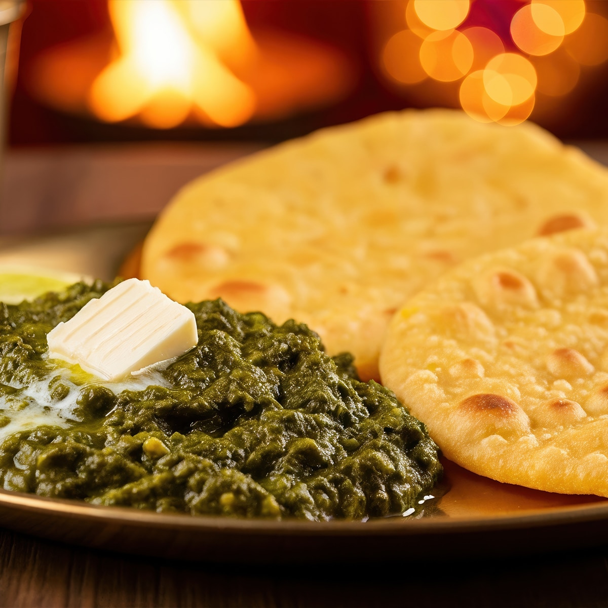 Sarson Ka Saag and Makki Di Roti