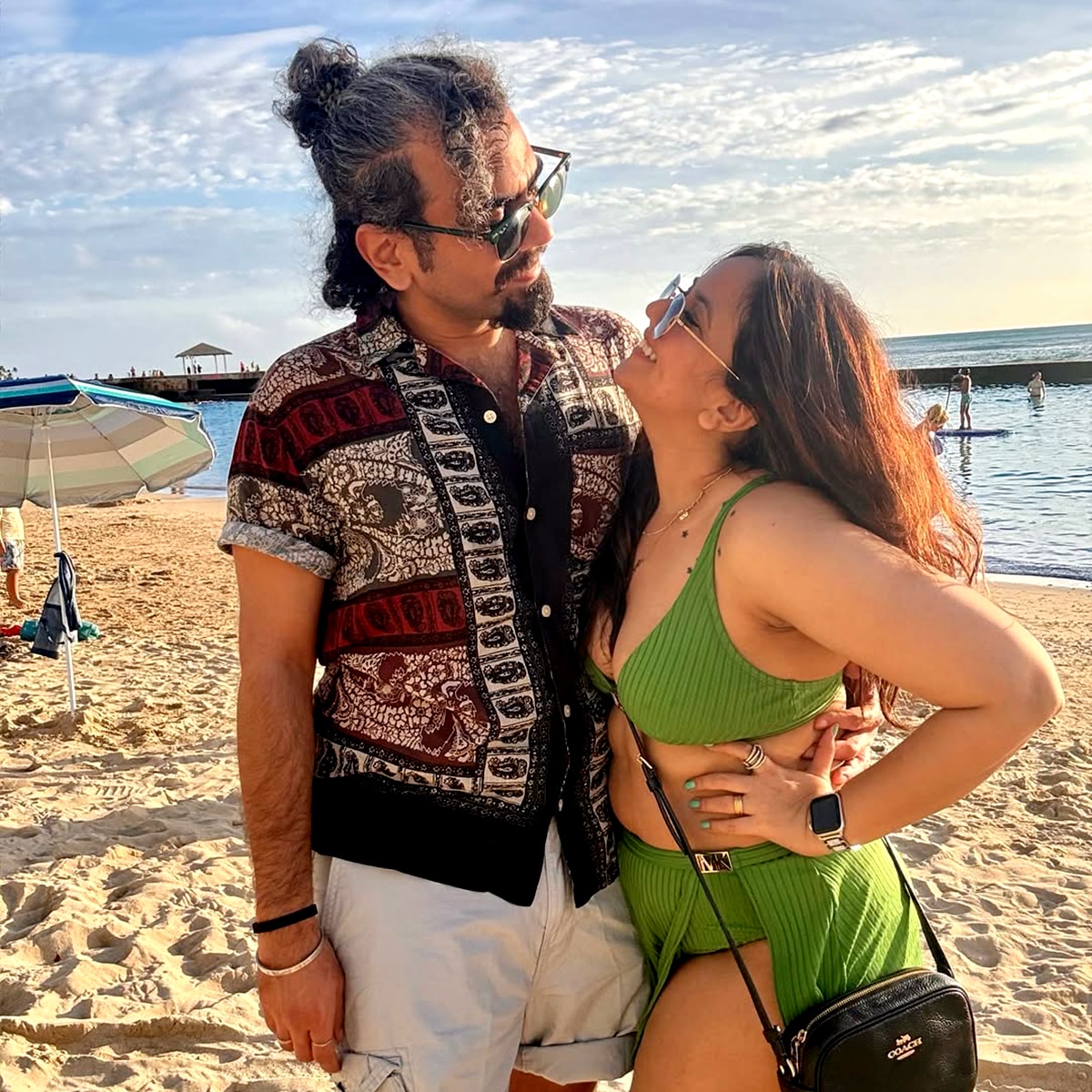 Roopal Tyagi honeymoon