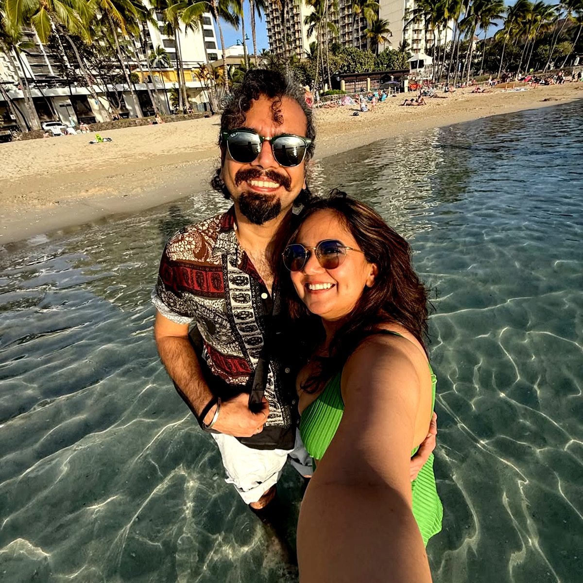 Roopal Tyagi honeymoon