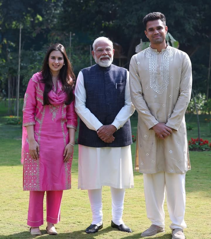 ArjunTendulkar Saaniya's wedding