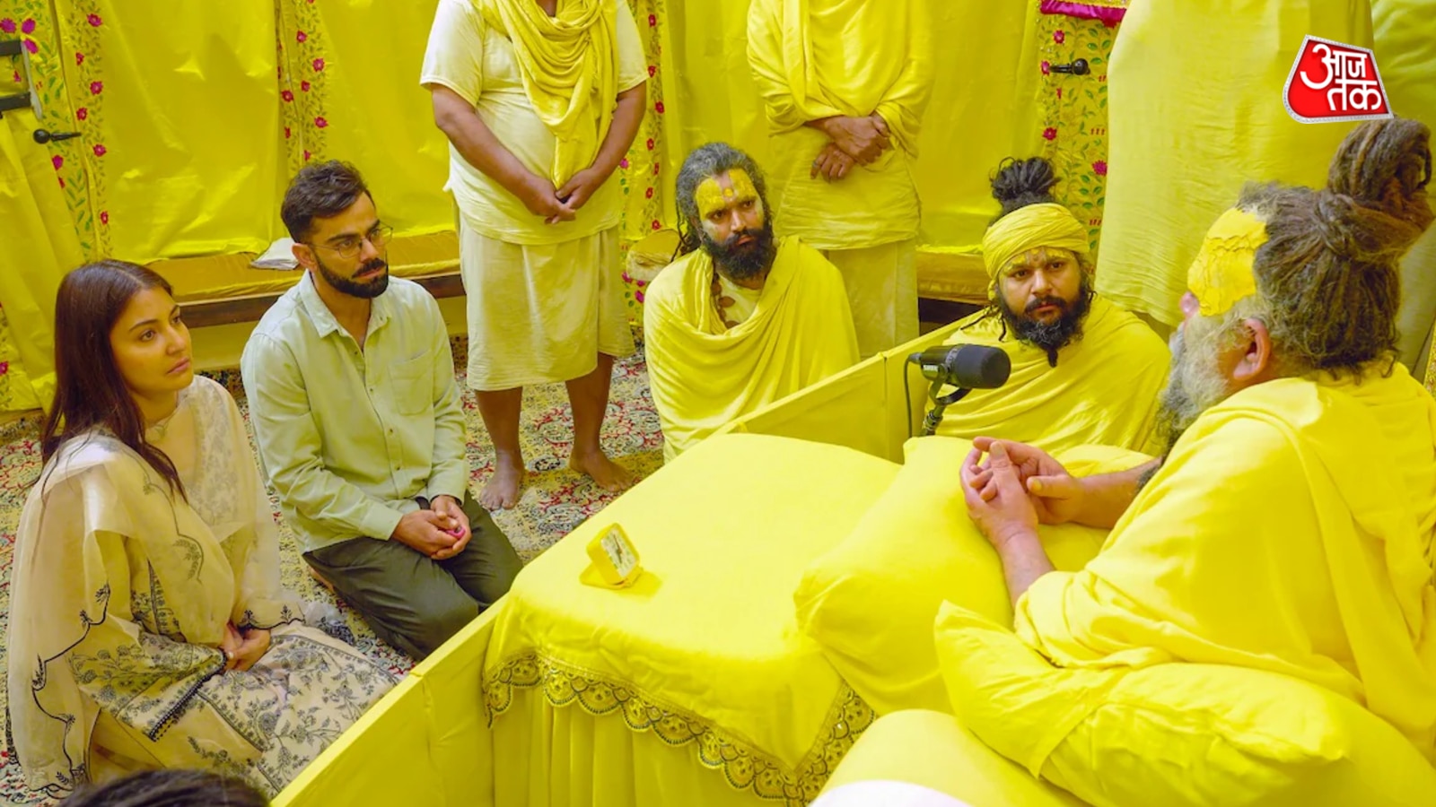 celebrities in premanand maharaj ashram