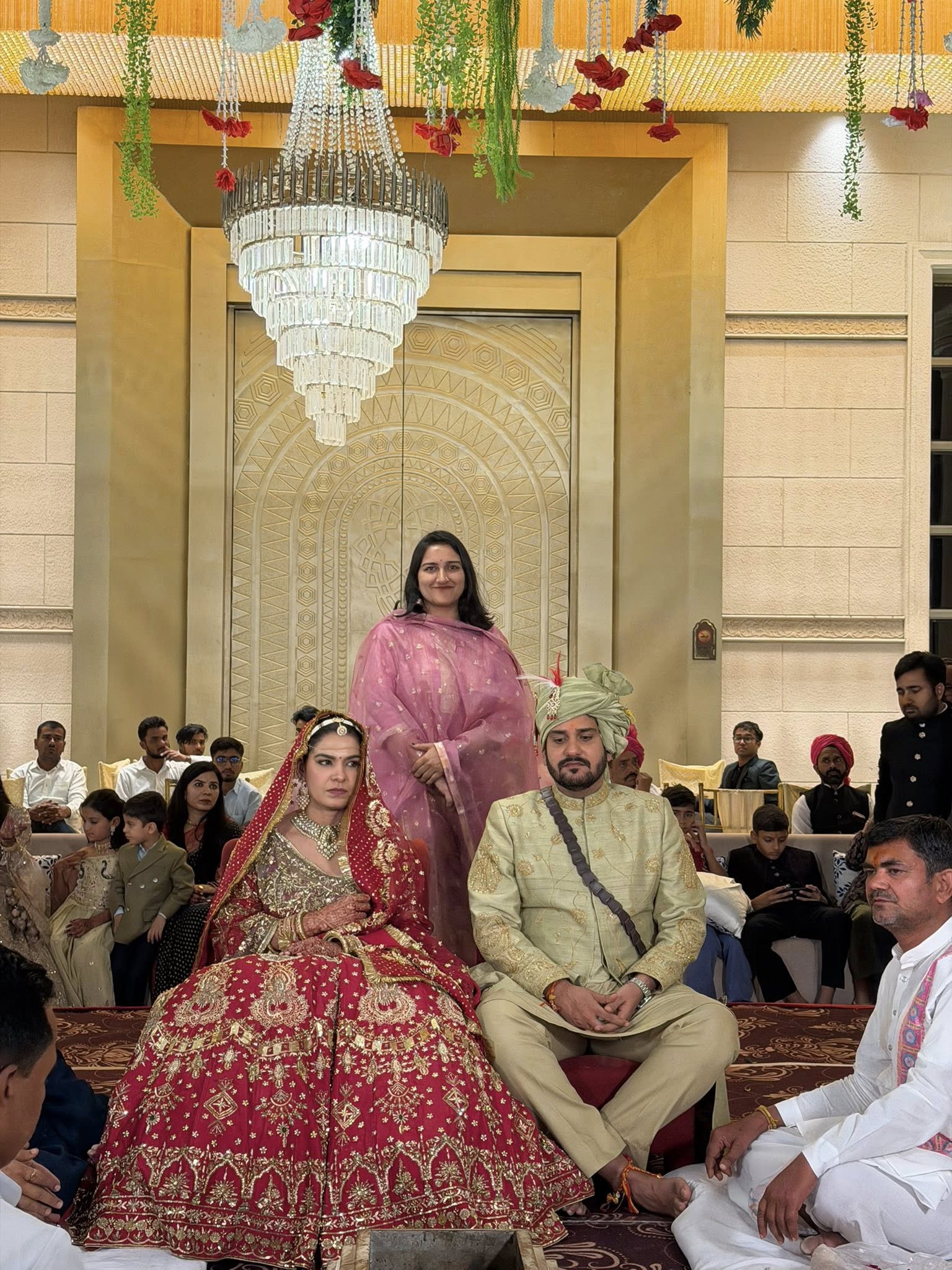 Mla mukesh bhakara judge komal meena wedding