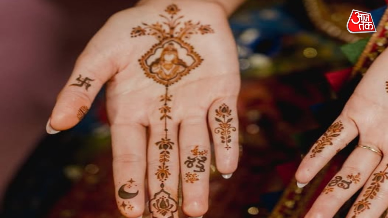 rashmika mandana mehndi 