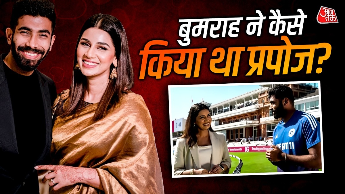 Who is jasprit bumrah wife sanjana ganesan?