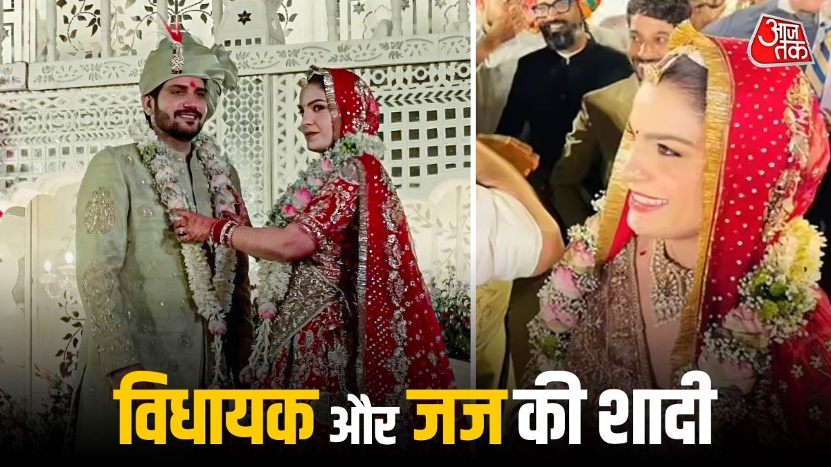 mla-mukesh-bhakara-and-judge-komal-meena-wedding