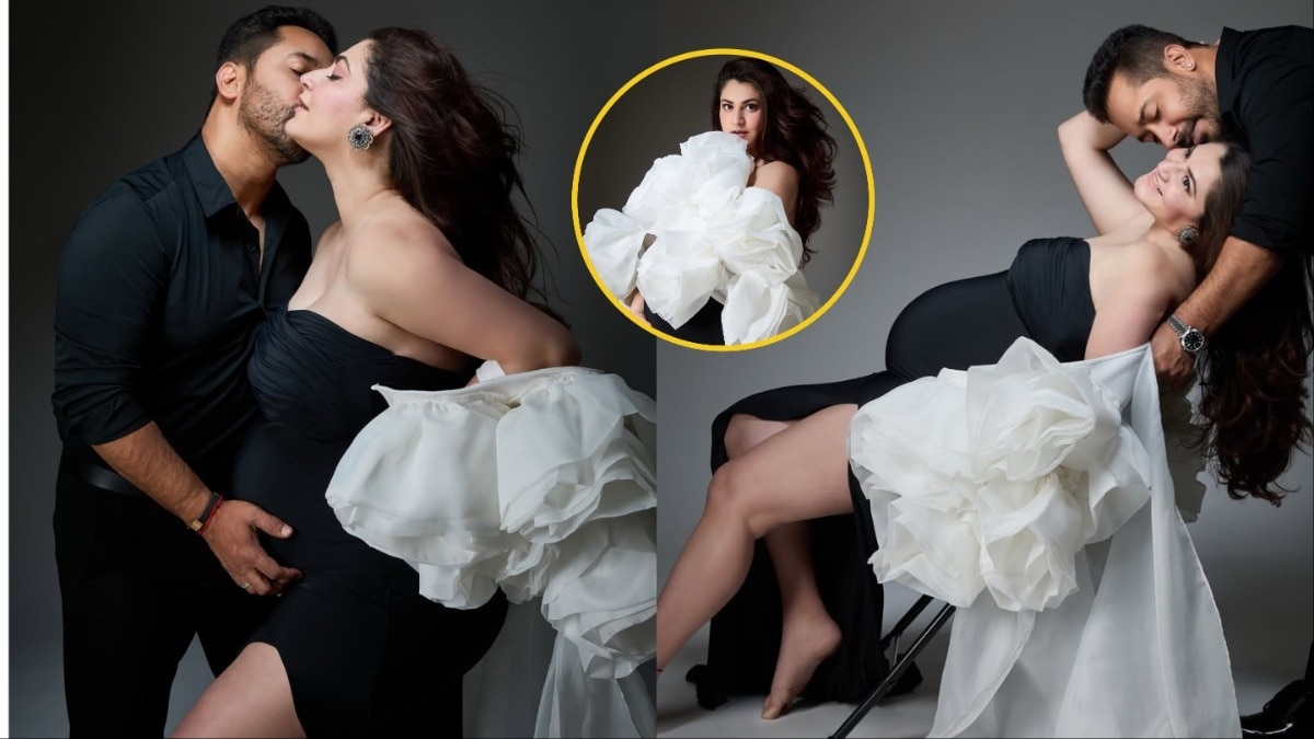 Shivaleeka Oberoi maternity photoshoot