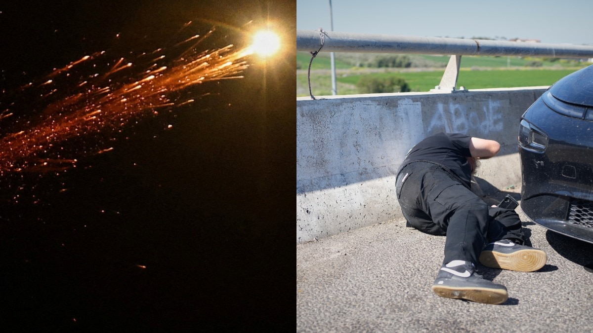 Tel Aviv After Iranian Missile Strikes