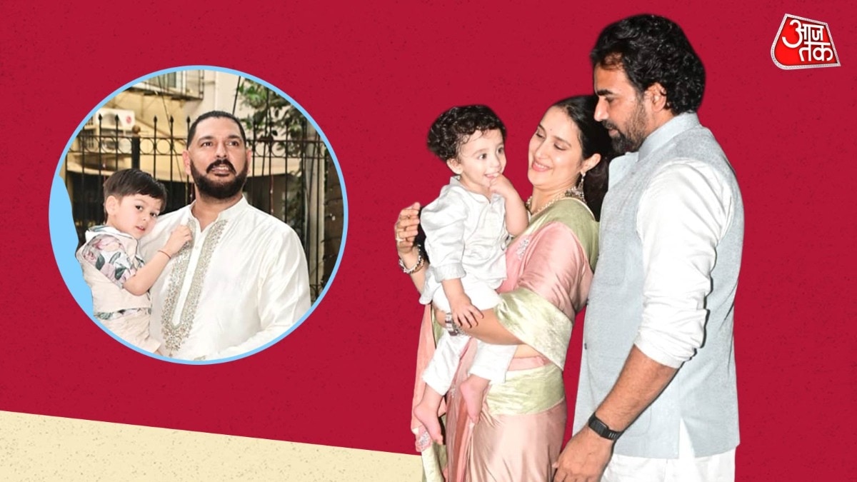 जहीर-युवराज अपनी फैमिली के साथ