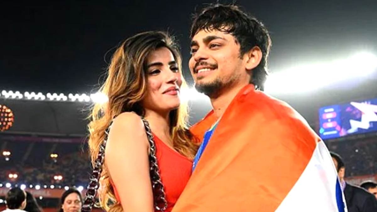 ishan kishan, aditi hundia