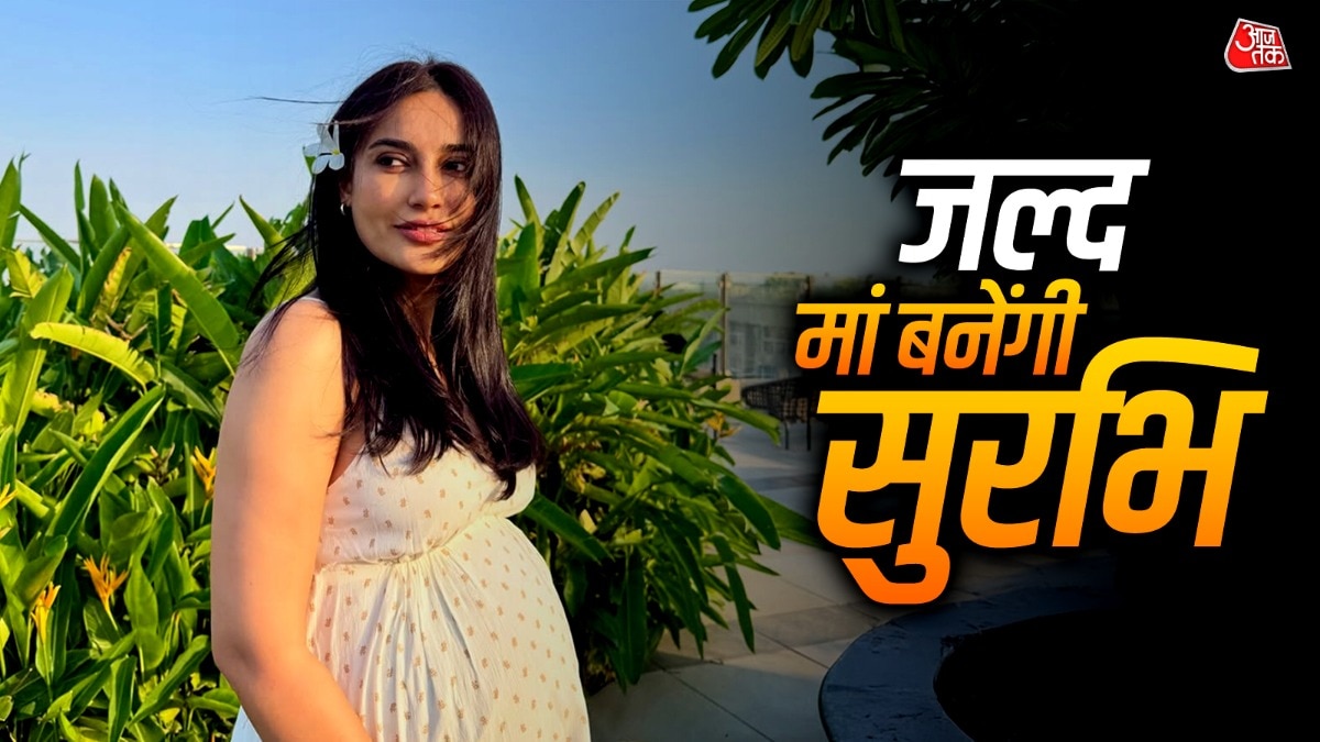 Surbhi Jyoti flaunts babuy bump