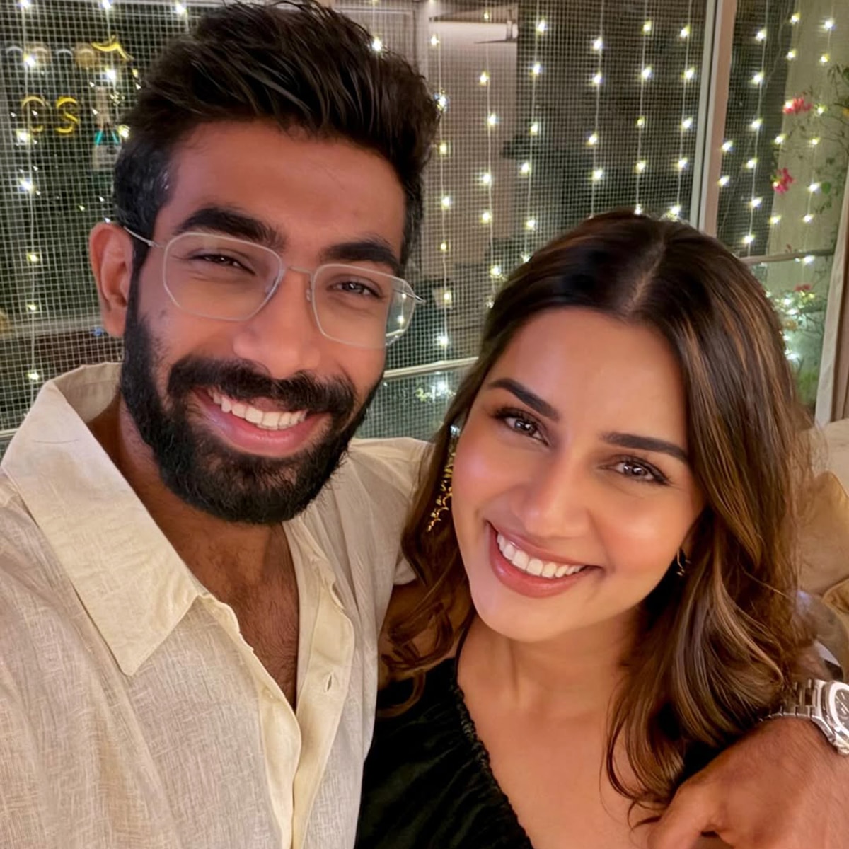 सप्रीत बुमराह, संजना गणेशन 