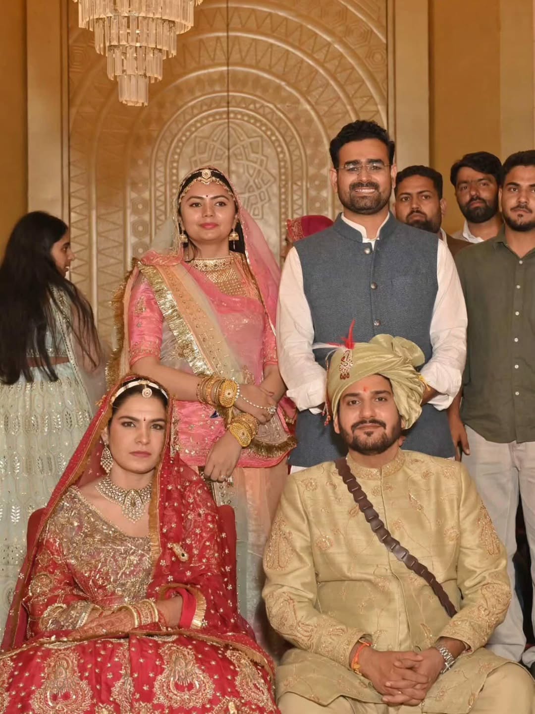 Mla mukesh bhakara judge komal meena wedding: