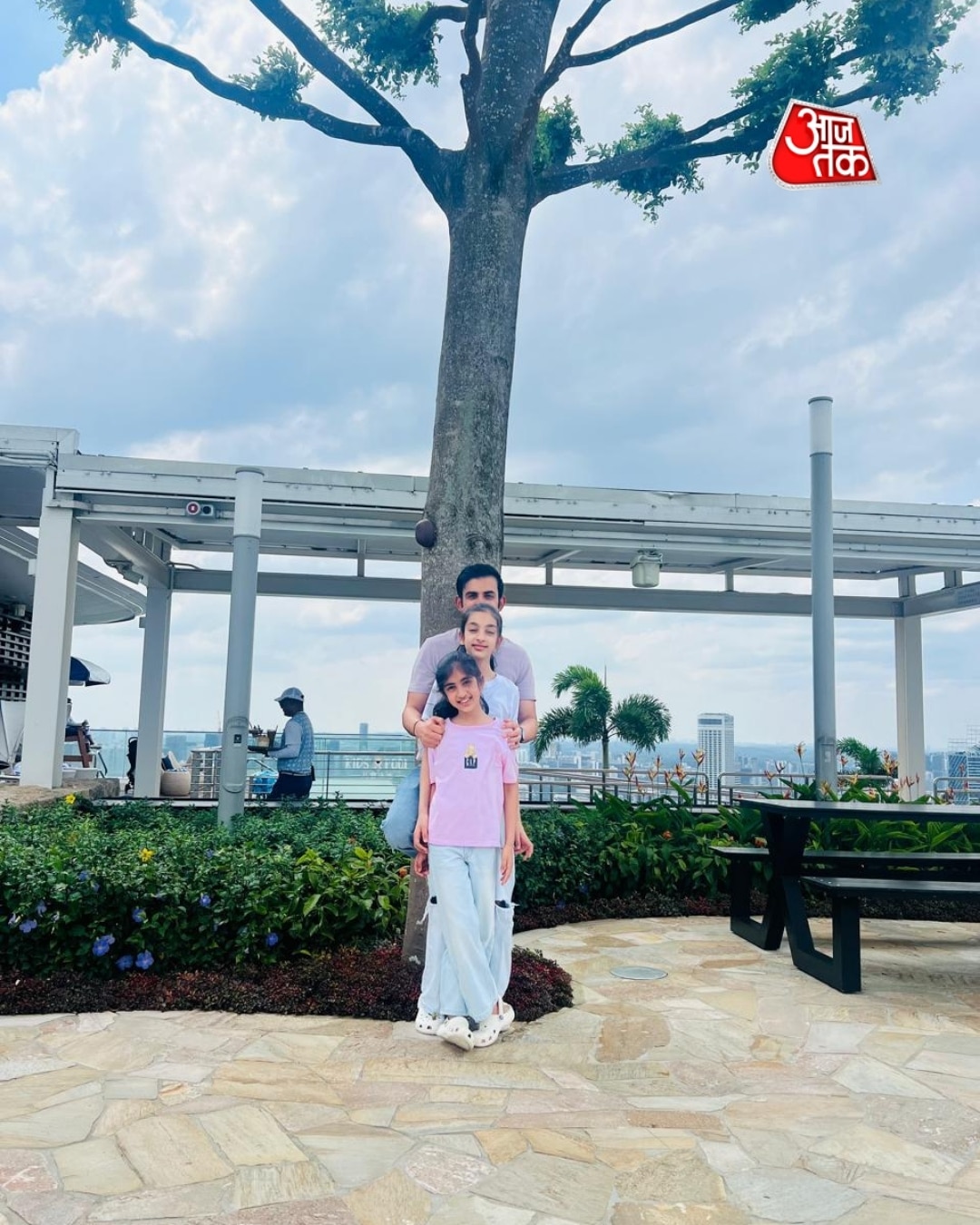 Gautam gambhir singapore visit