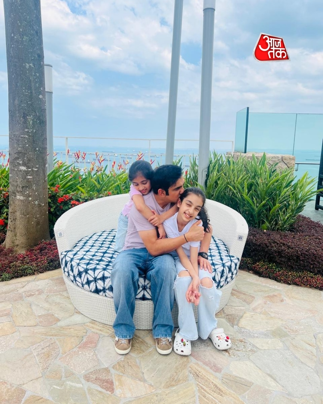 Gautam gambhir singapore visit