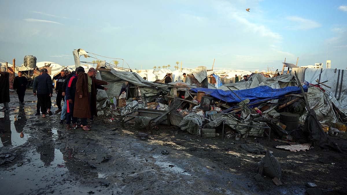 Israel Bomb Strike Gaza