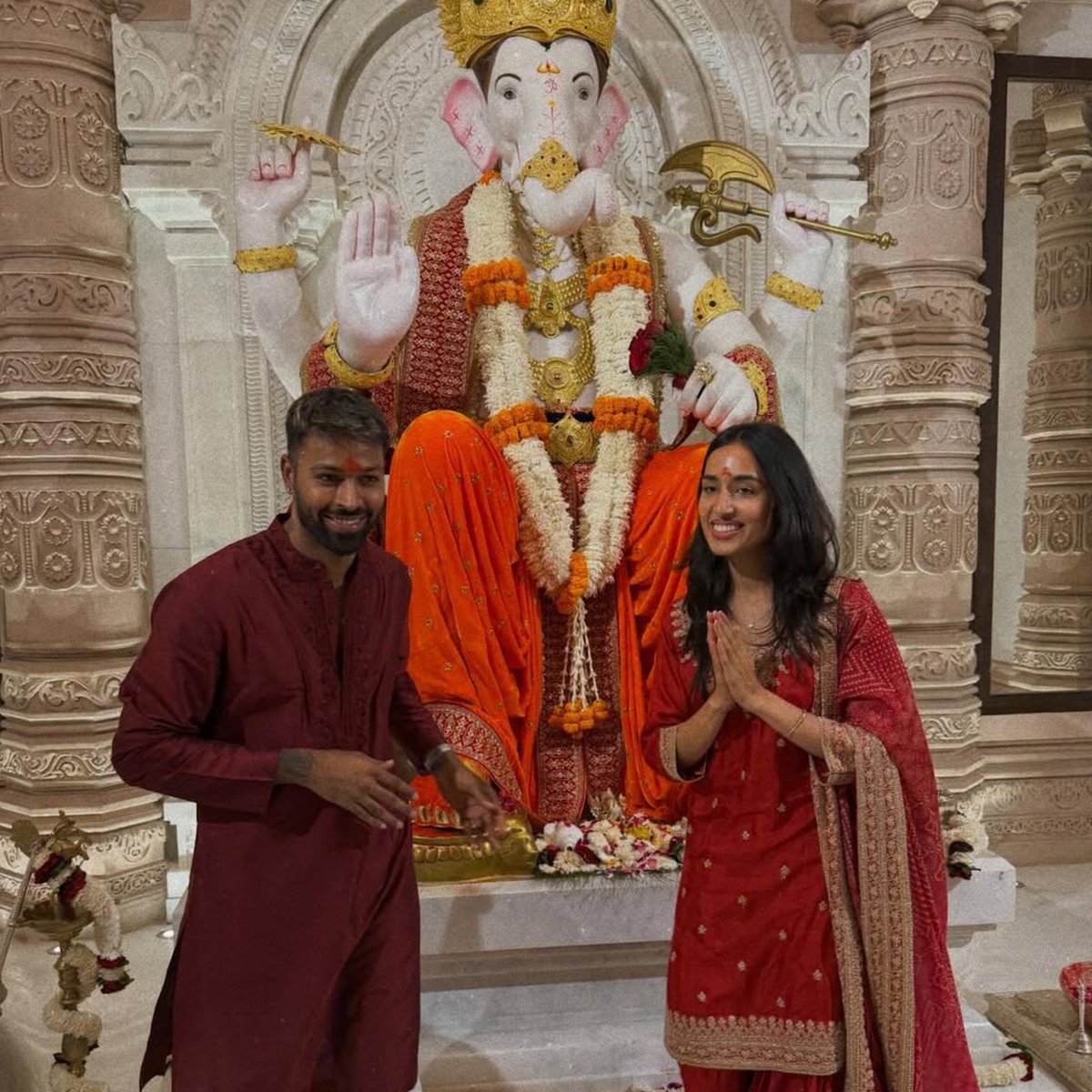 hardik pandya mahieka sharma romance