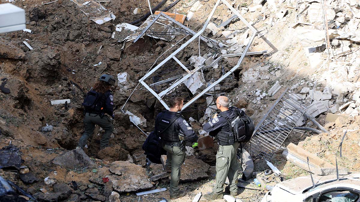 Tel Aviv missile strike