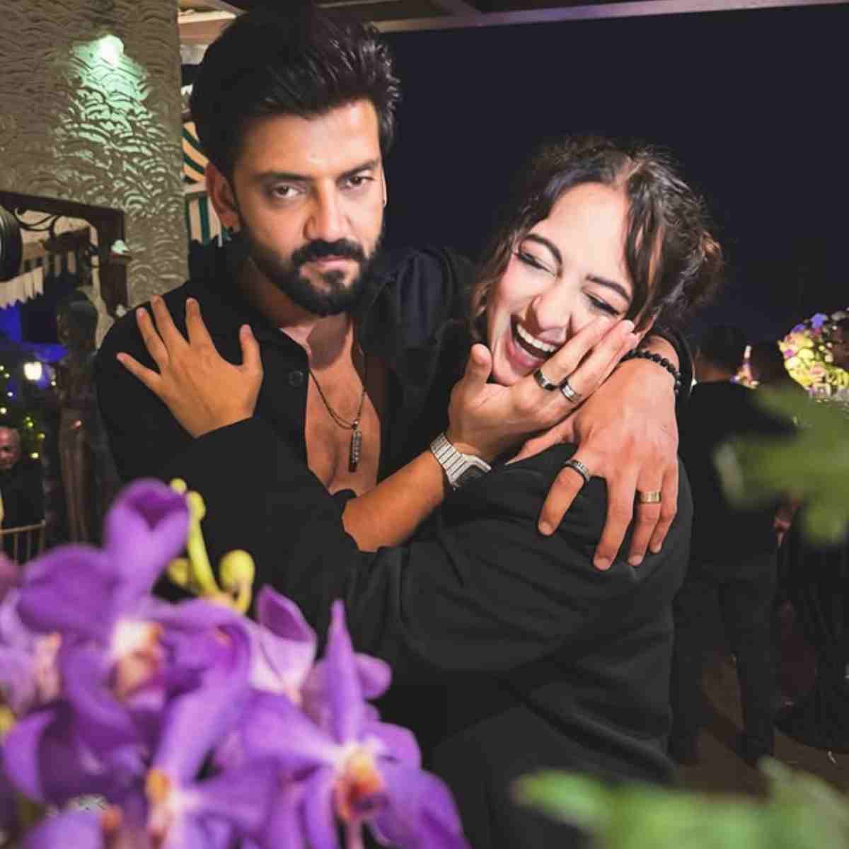 सोनाक्षी-जहीर की मस्ती