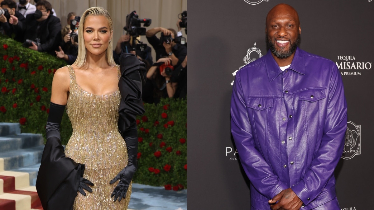 Lamar Odom and Khloe kardashian