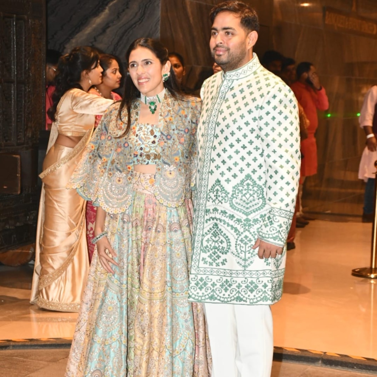 Akash Ambani Shloka Mehta