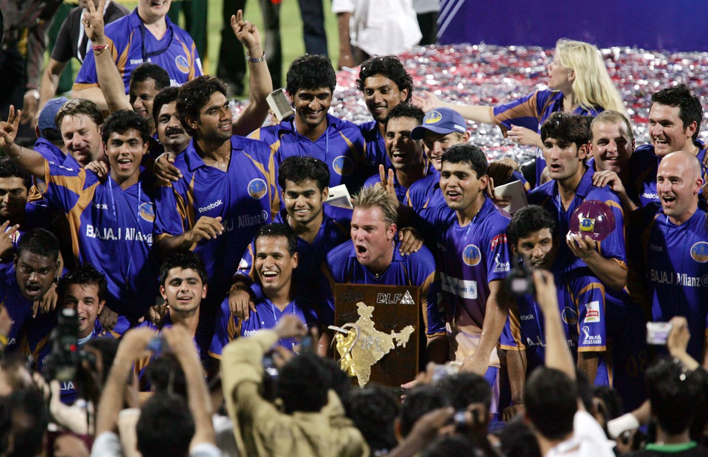  IPL 2008 Rajasthan Royals players