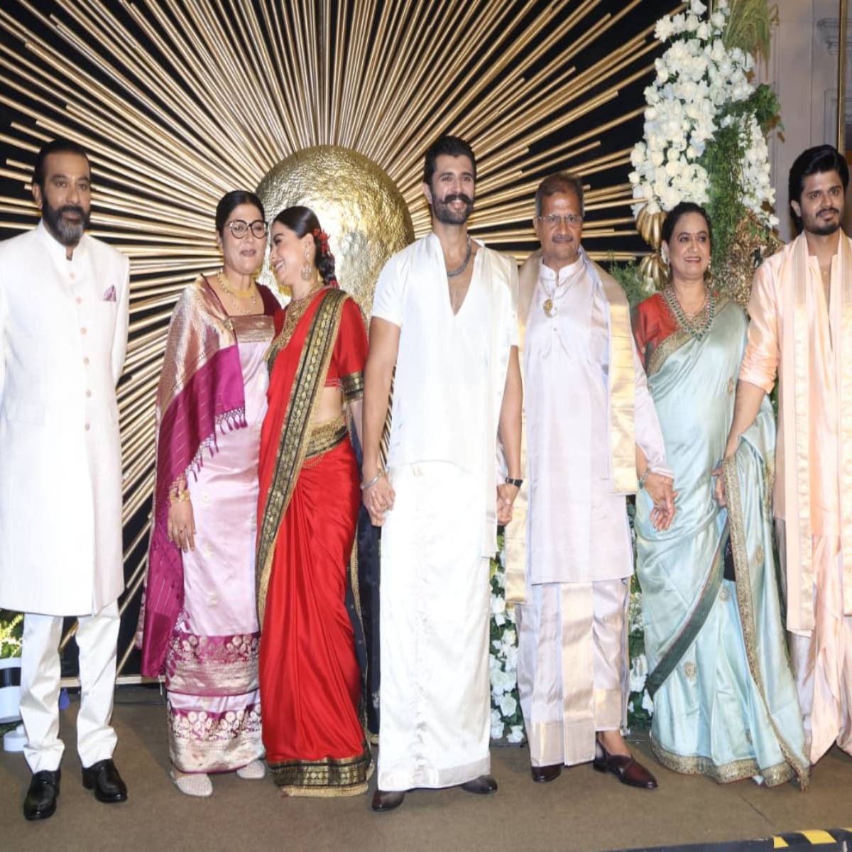 विजय-रश्मिका का रिसेप्शन