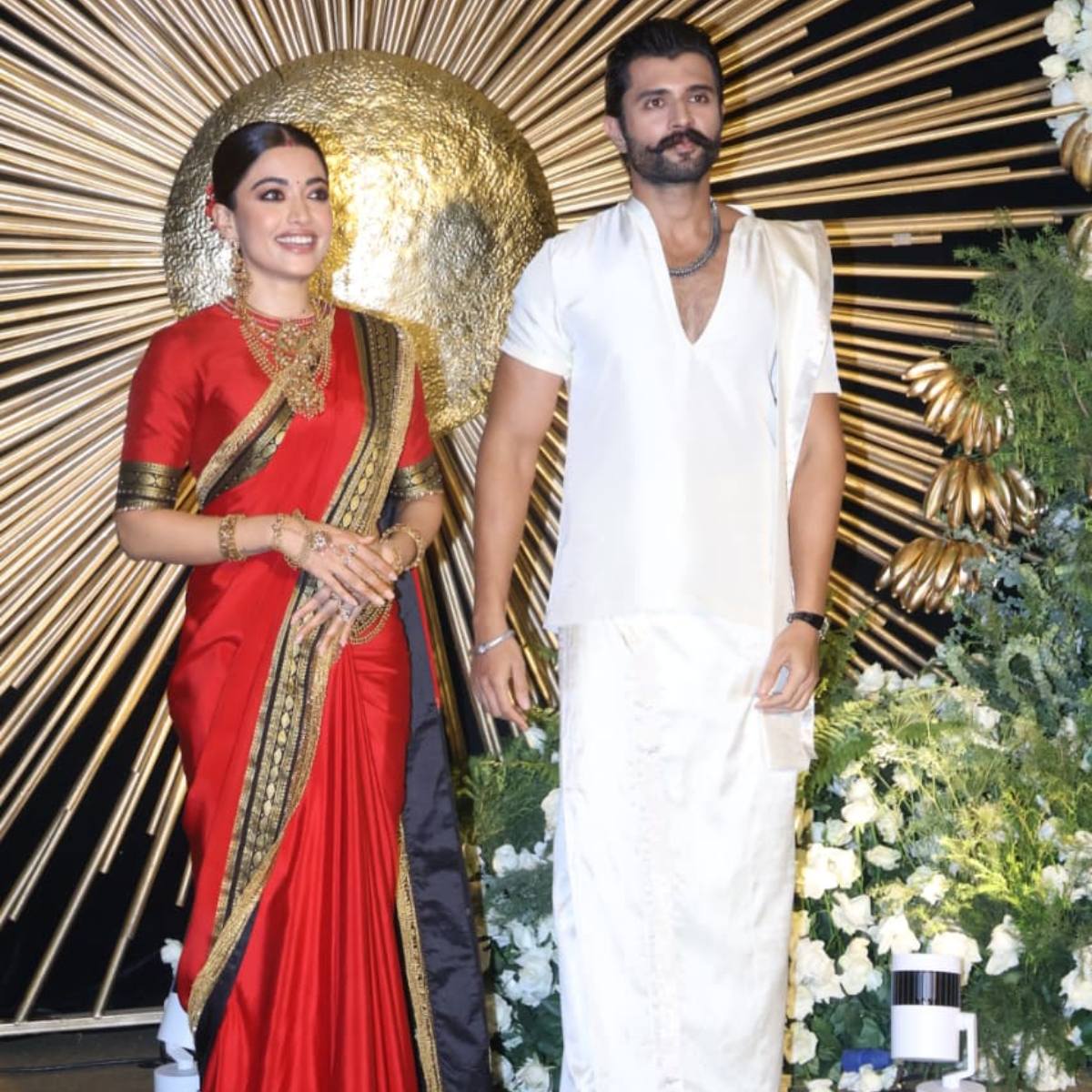 विजय-रश्मिका का रिसेप्शन