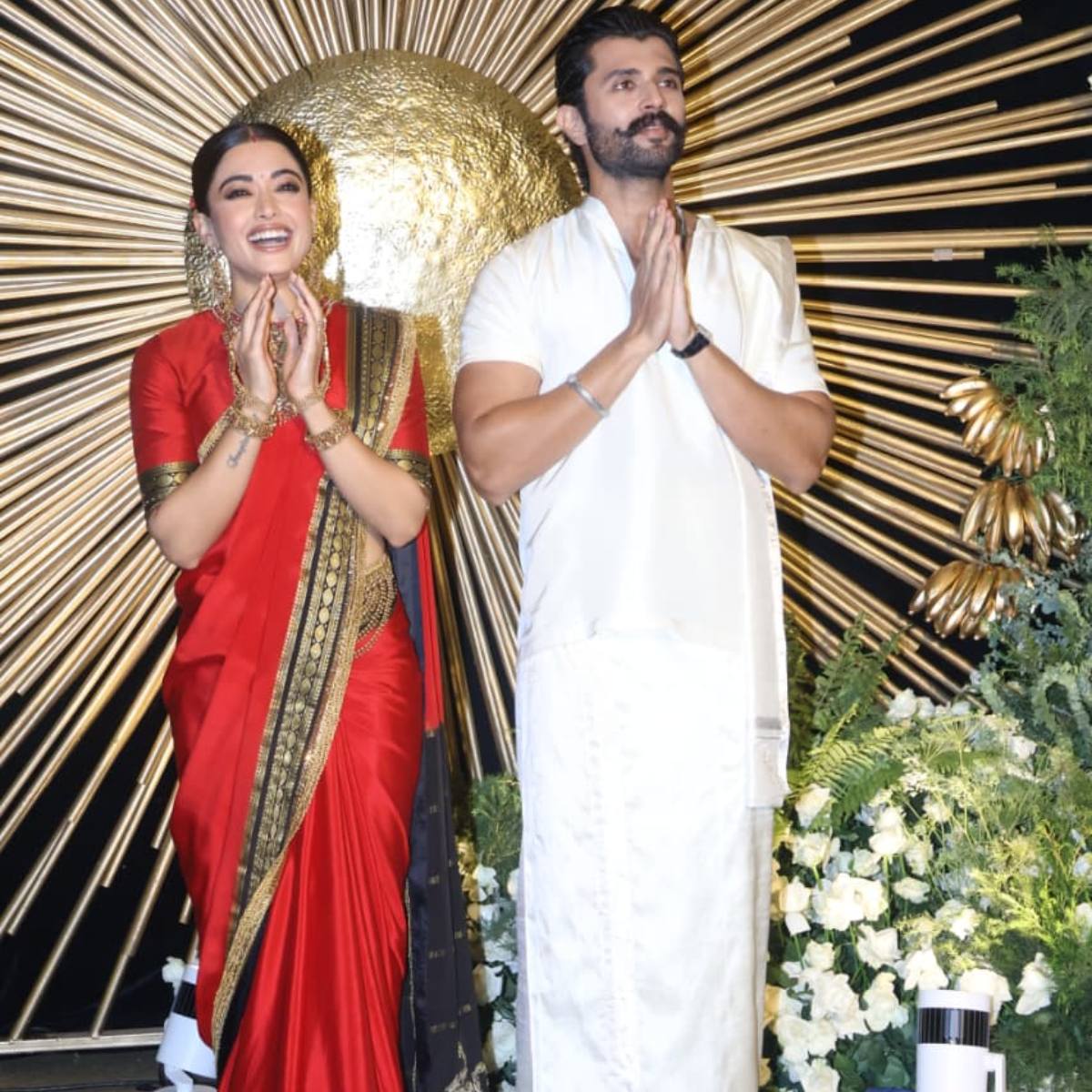 विजय-रश्मिका का रिसेप्शन