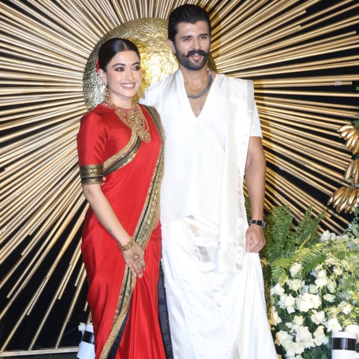 विजय-रश्मिका का रिसेप्शन