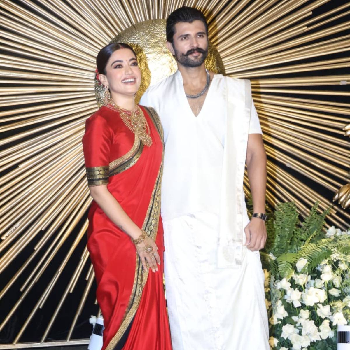 विजय-रश्मिका का रिसेप्शन